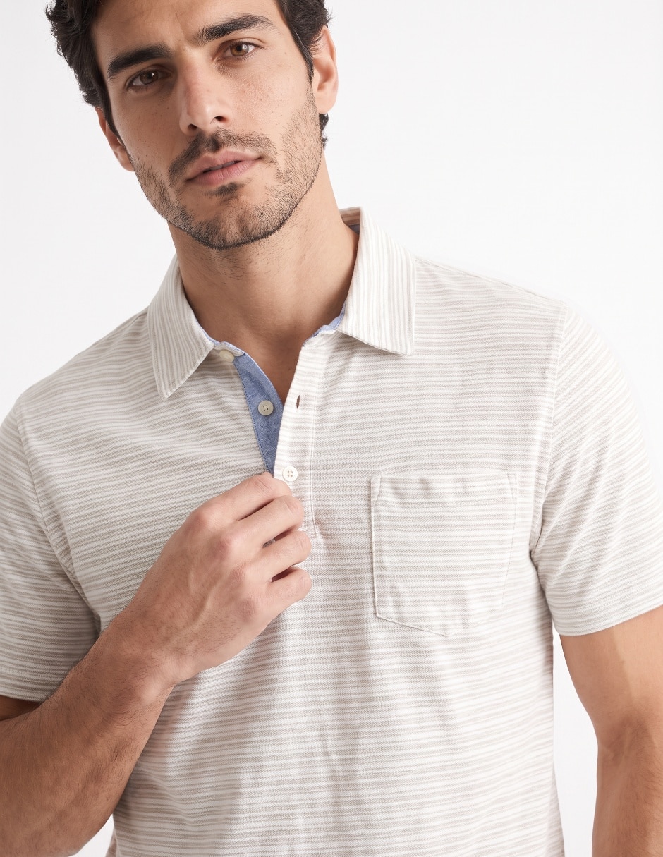 Playera tipo polo para hombre 4