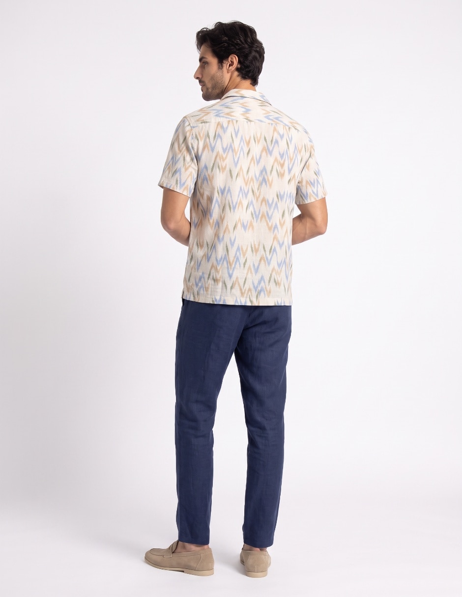 Camisa de vestir de algodón manga larga para hombre 2