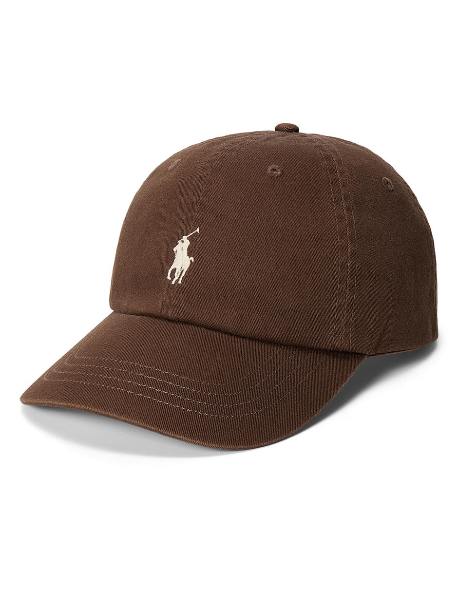 Gorra visera curva hebilla casual para hombre