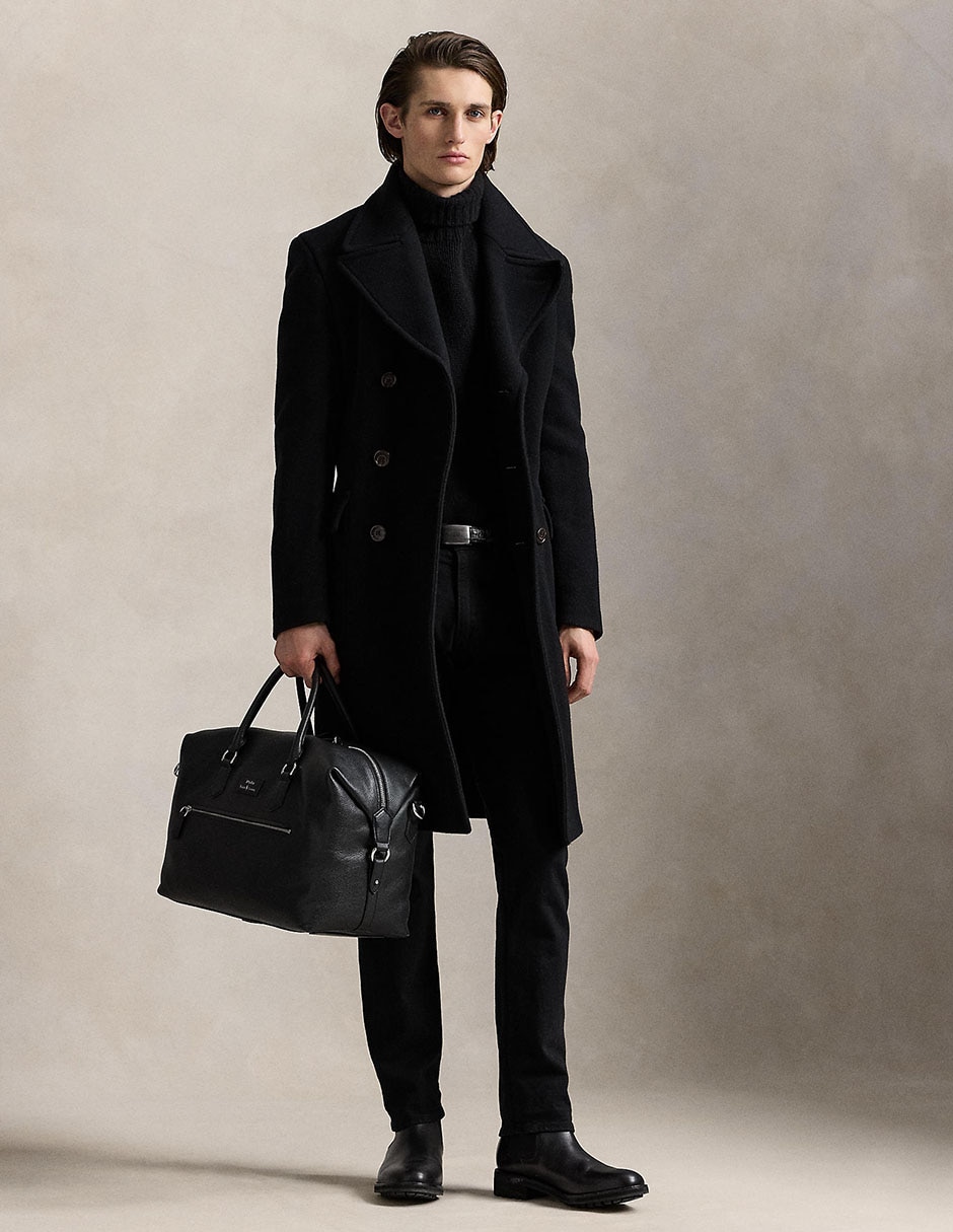 Bolsa duffel de piel para hombre 3