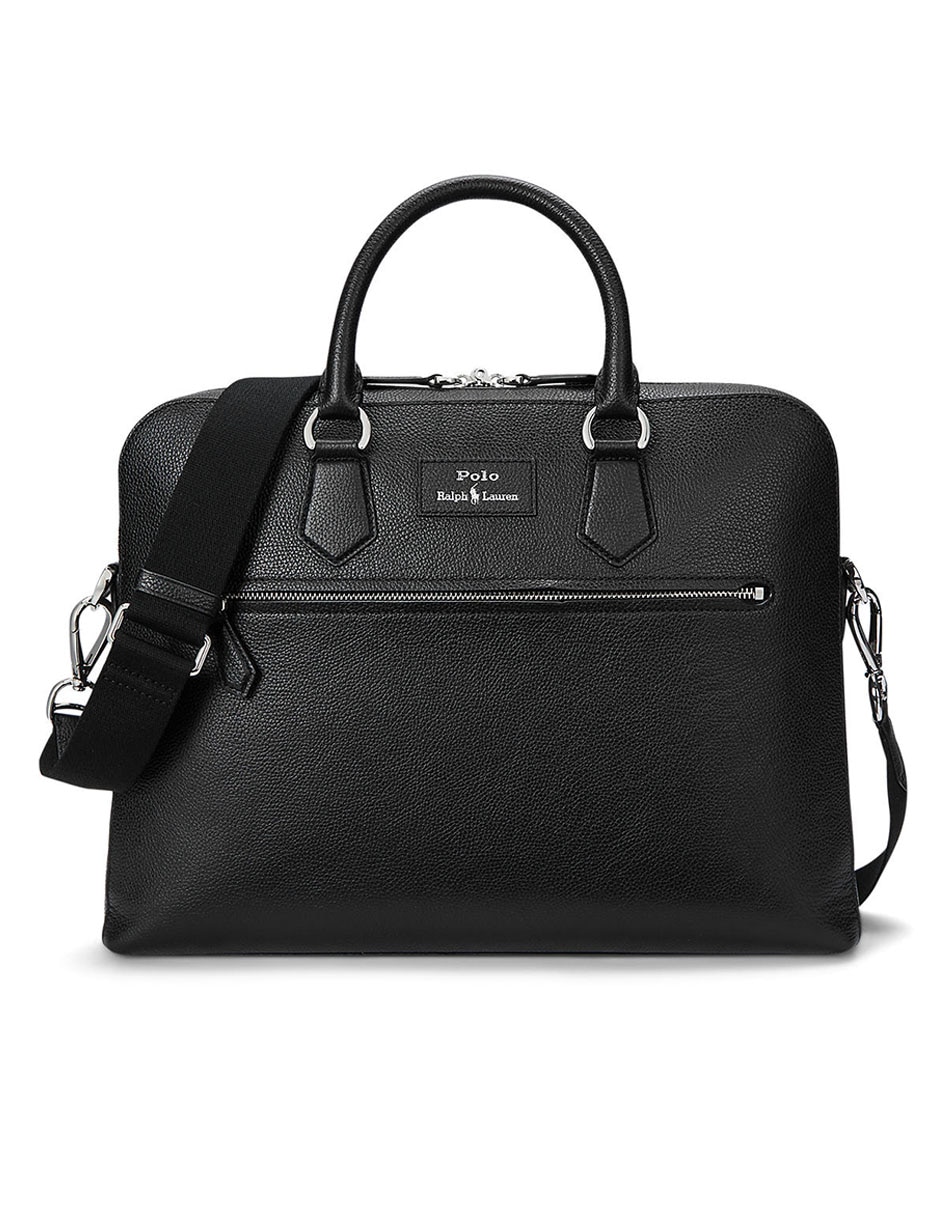 Bolsa messenger de piel para hombre