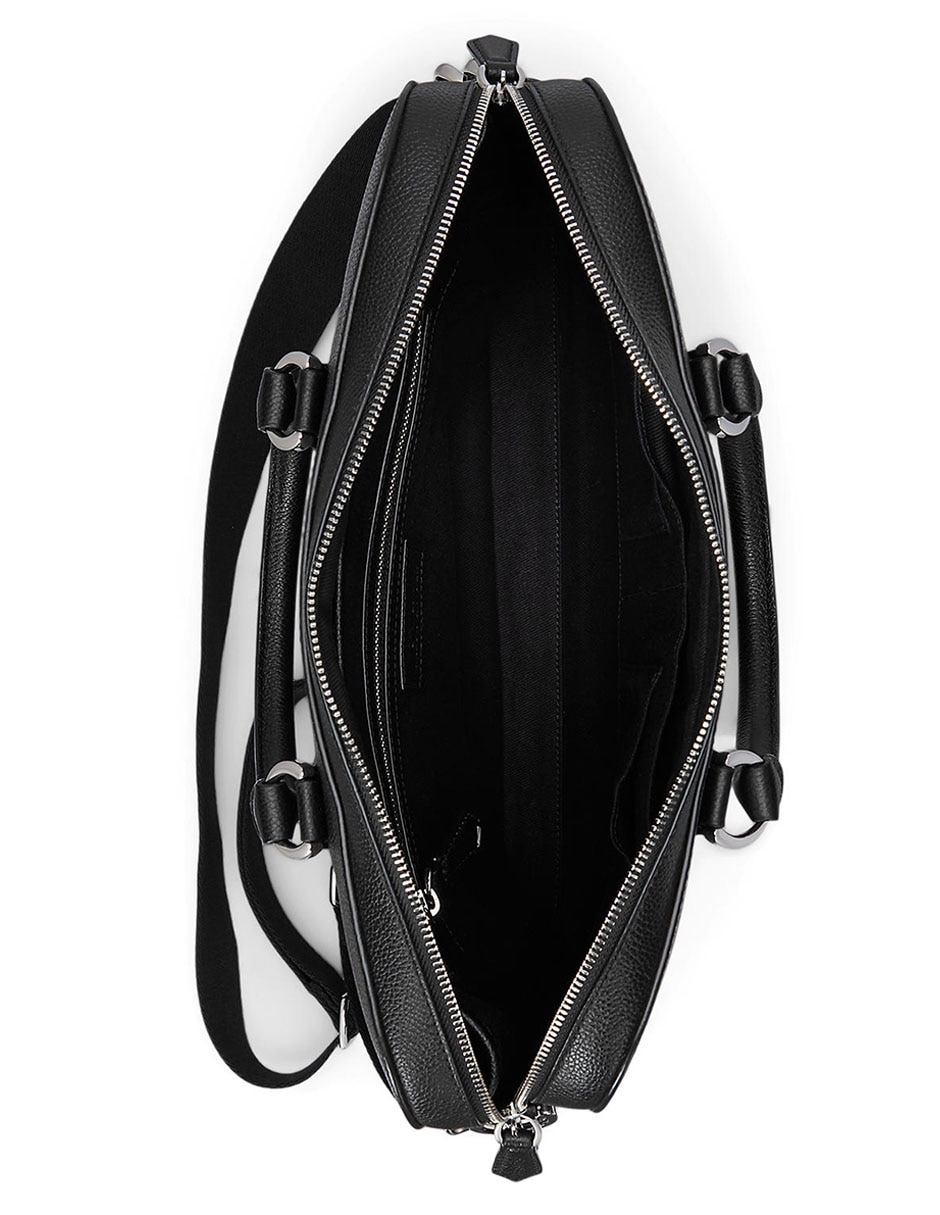 Bolsa messenger de piel para hombre 4