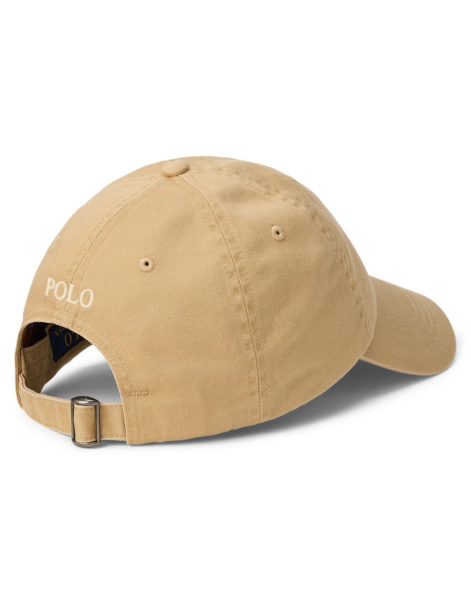 Gorra visera curva correa ajustable casual para adulto