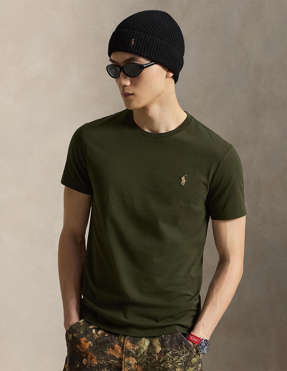 Playera cuello redondo para hombre