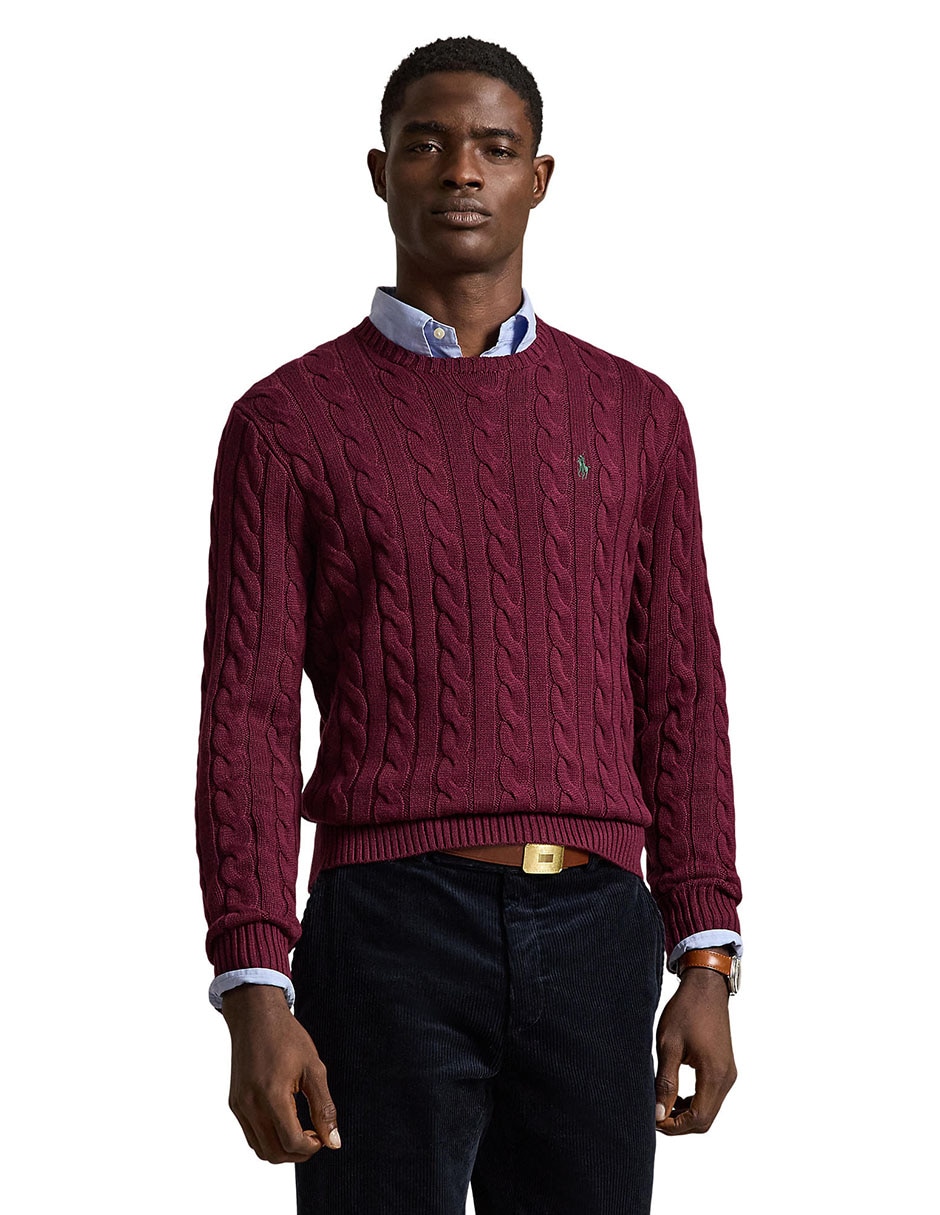 Suéter cuello redondo para hombre 5