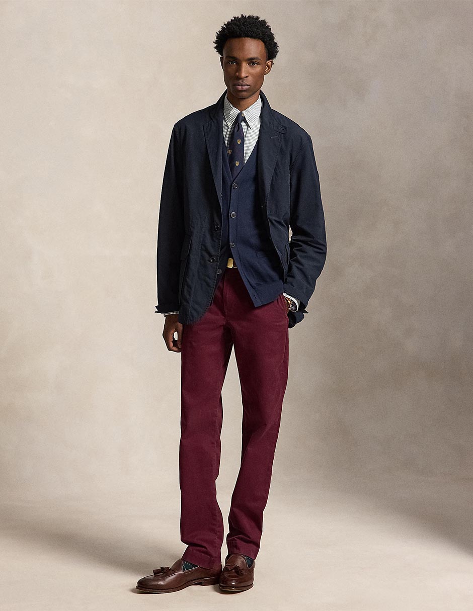 Pantalón chino recto para hombre 5