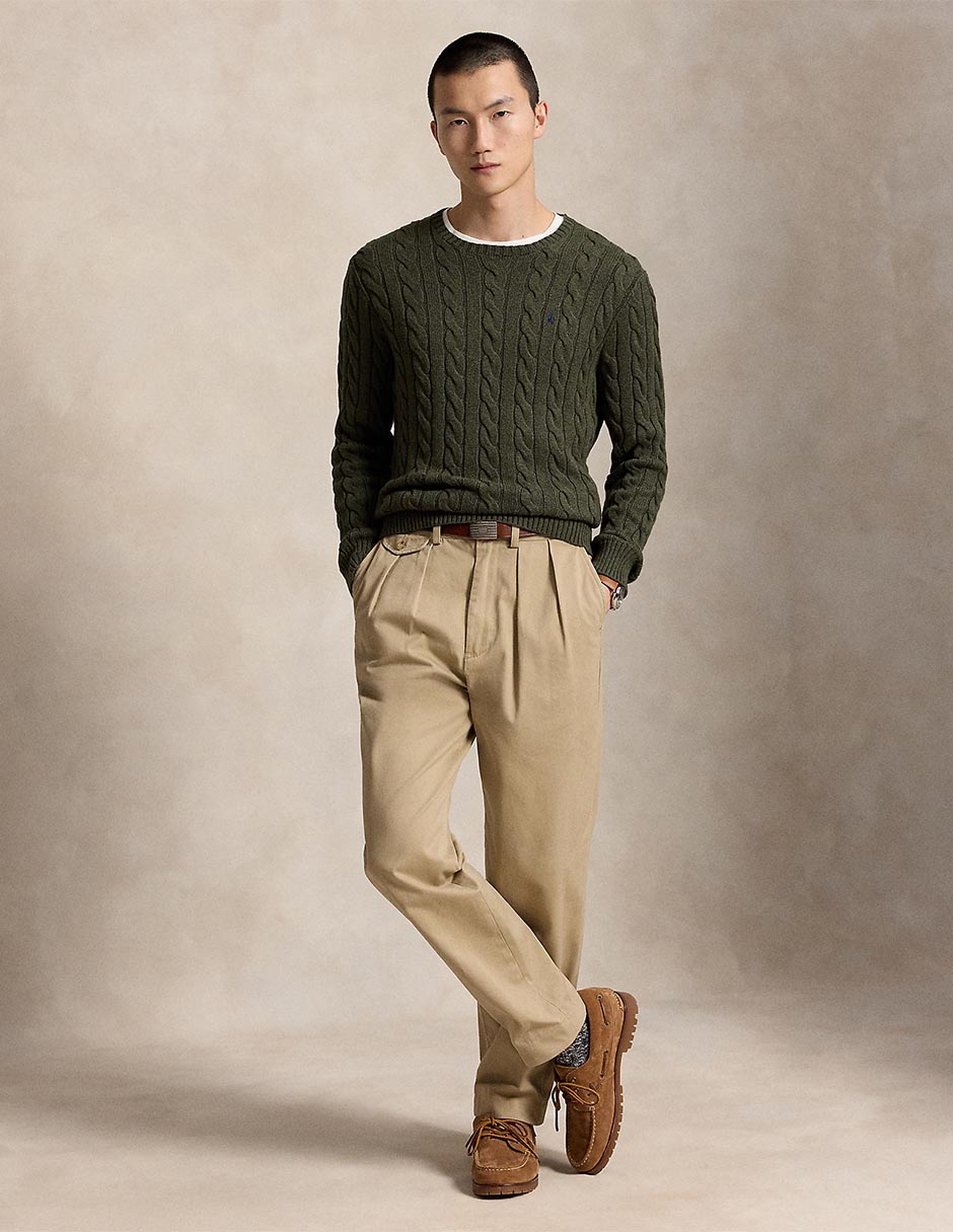Suéter cuello redondo para hombre 5