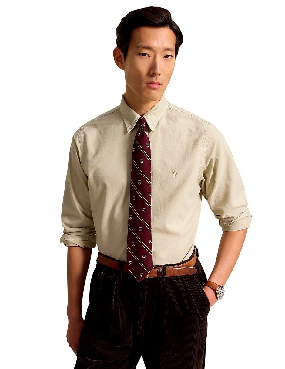 Camisa casual de algodón manga larga para hombre 2