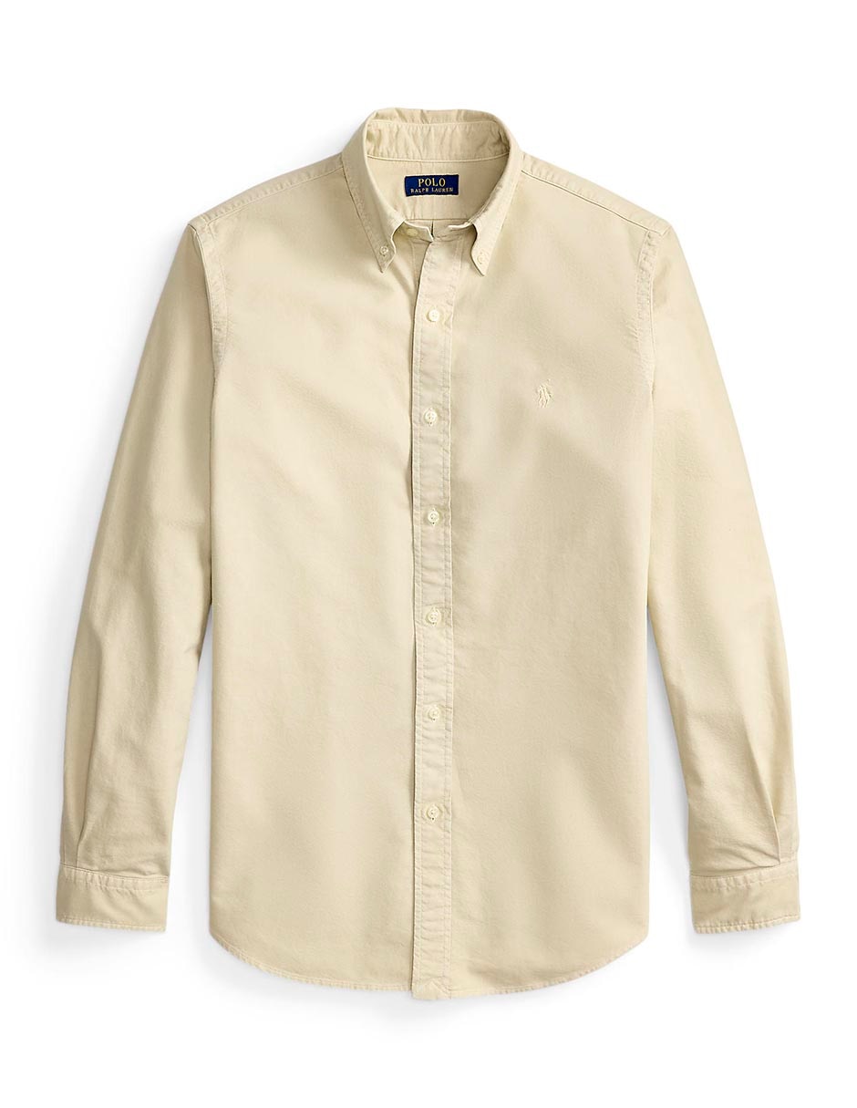 Camisa casual de algodón manga larga para hombre 8