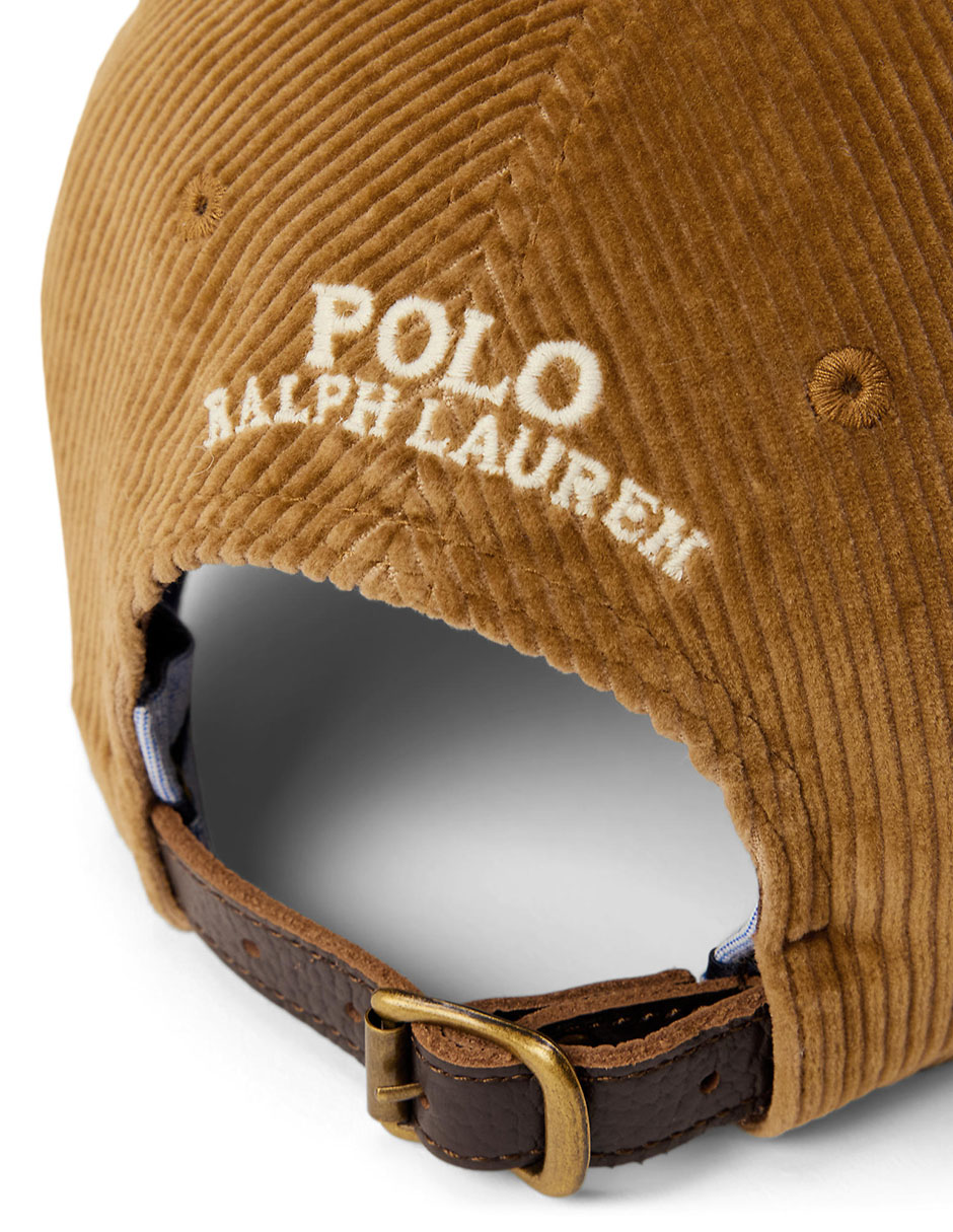 Gorra visera curva correa ajustable casual para adulto