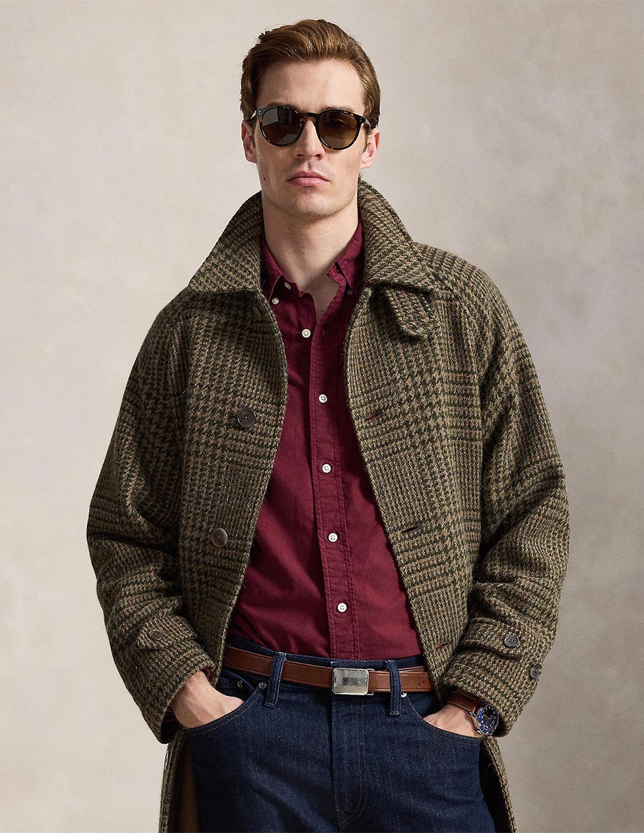 Camisa casual de algodón manga larga para hombre 2