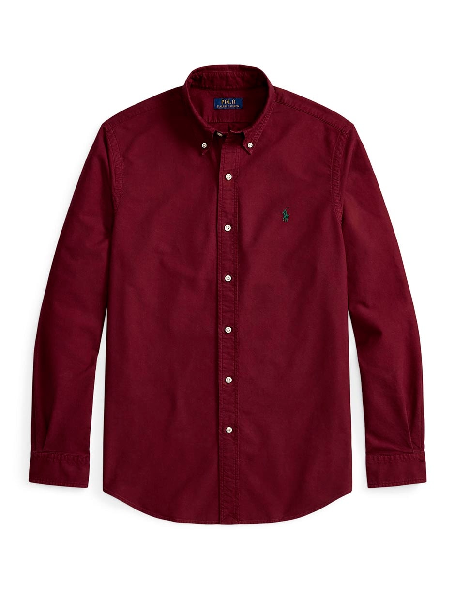 Camisa casual de algodón manga larga para hombre 3