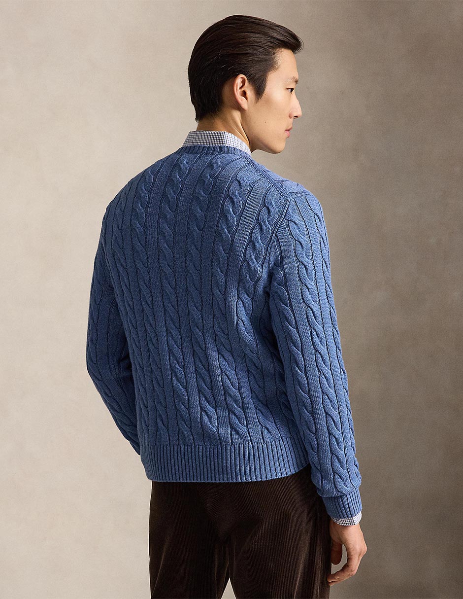 Suéter cuello redondo para hombre 6