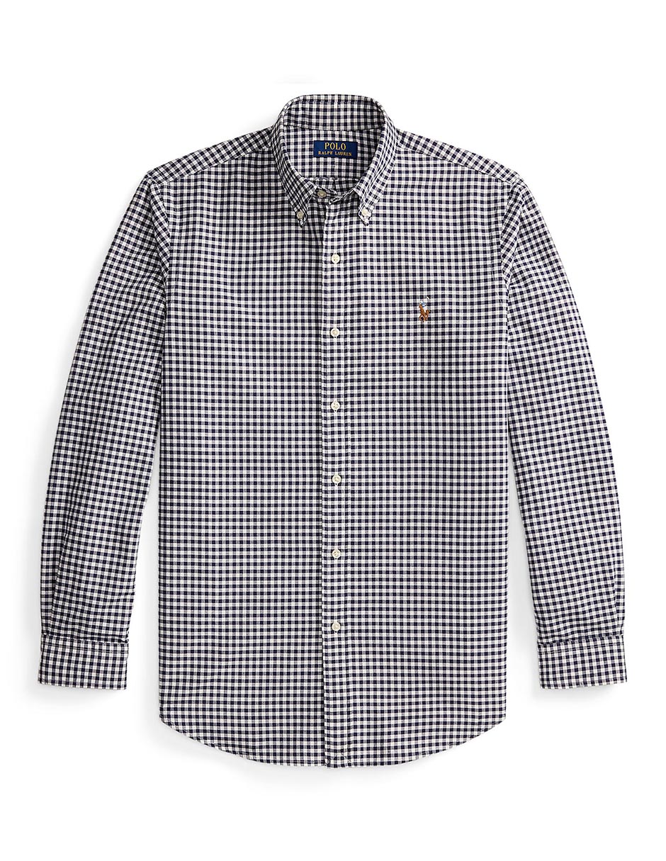 Camisa casual de algodón manga larga para hombre 3