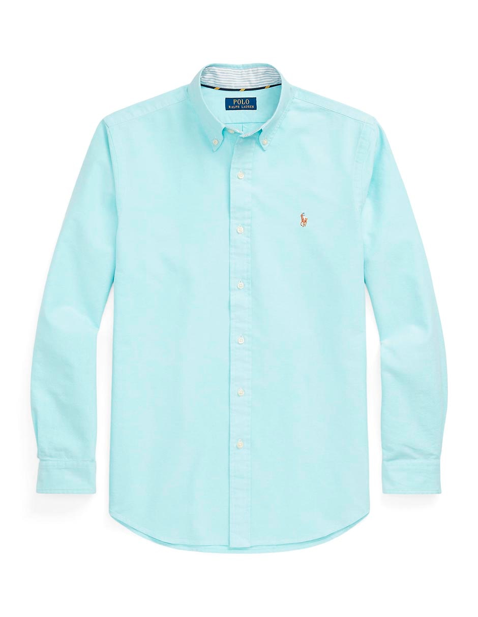 Camisa casual de algodón manga larga para hombre 10