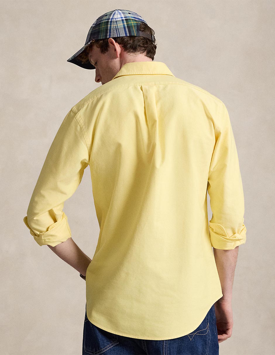Camisa casual de algodón manga larga para hombre 2