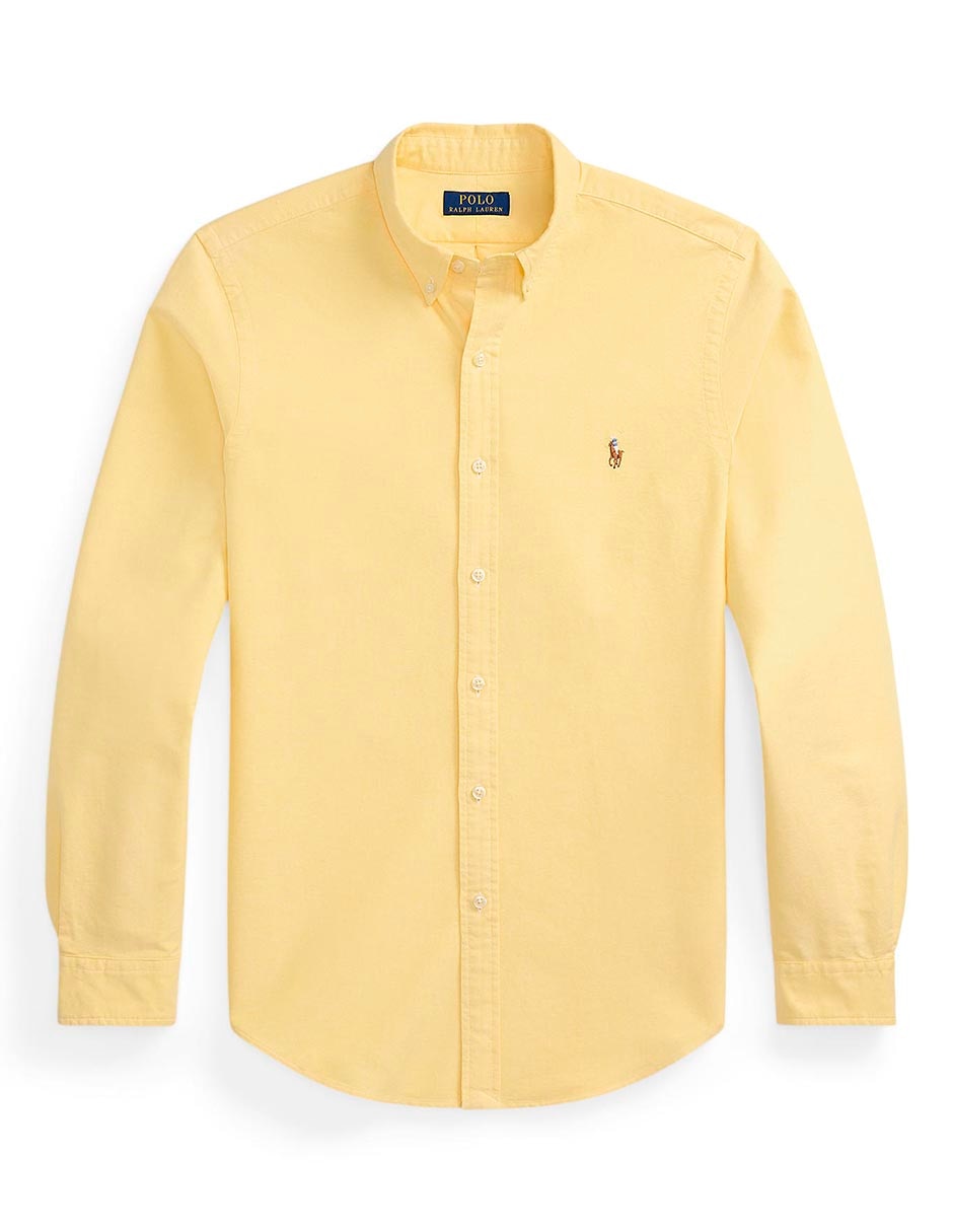 Camisa casual de algodón manga larga para hombre 6