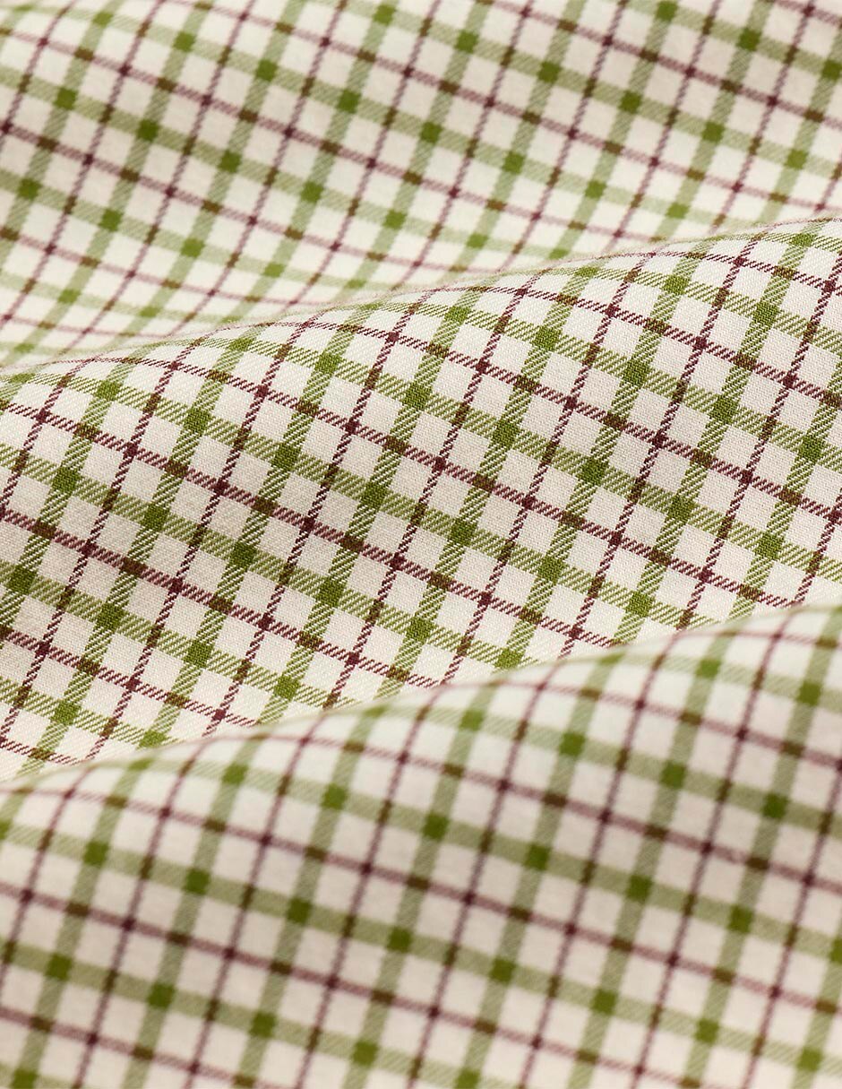 Camisa casual de algodón manga larga para hombre 8