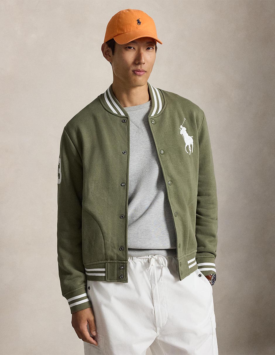 Chamarra bomber con bolsillos para hombre