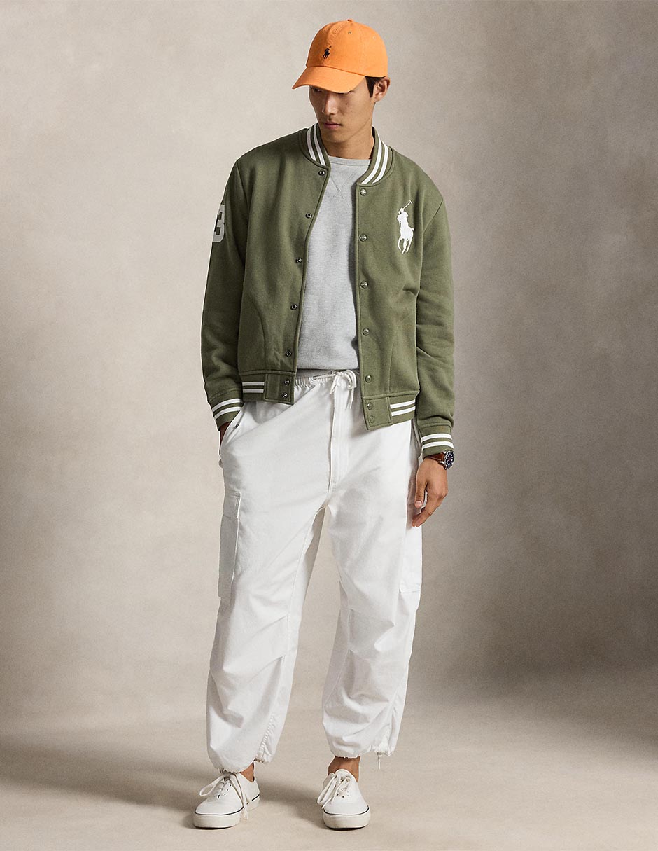 Chamarra bomber con bolsillos para hombre 5