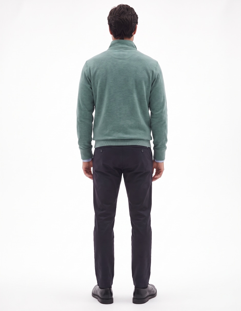 Suéter cuello redondo para hombre 2