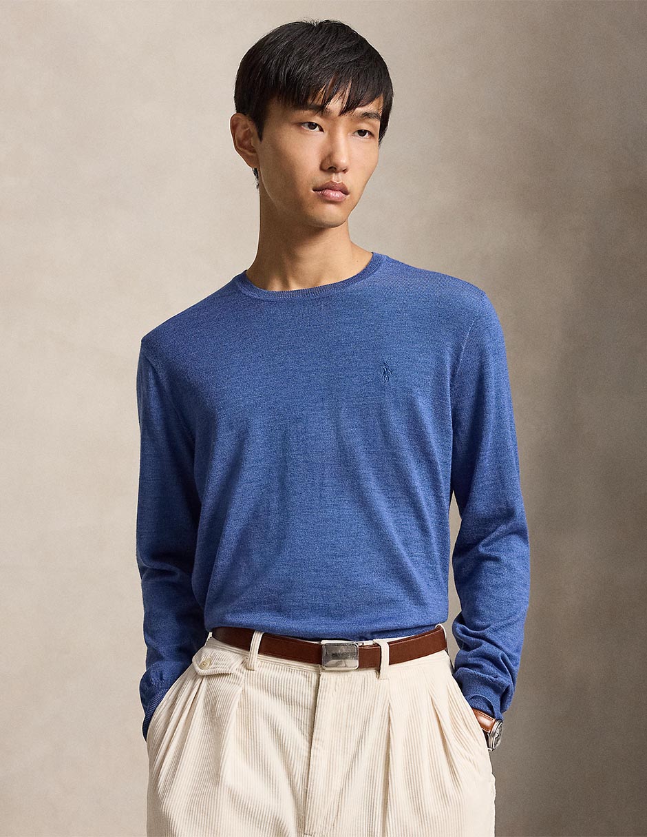 Suéter cuello redondo para hombre Suéter cuello redondo para hombre