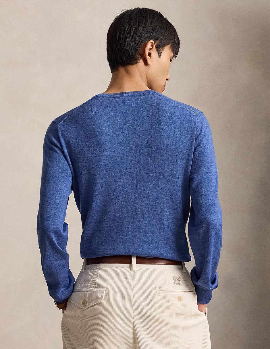 Suéter cuello redondo para hombre 2