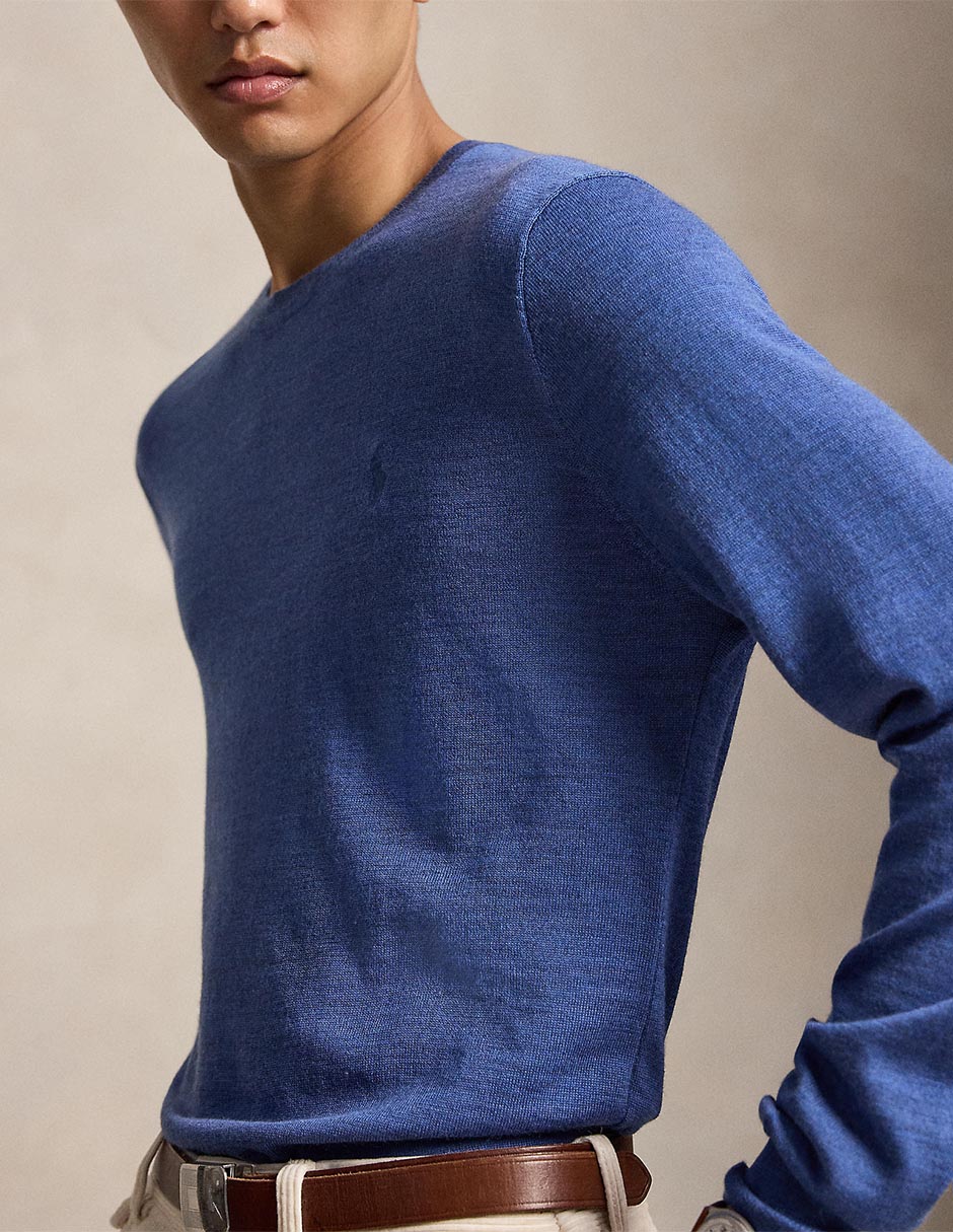 Suéter cuello redondo para hombre 4