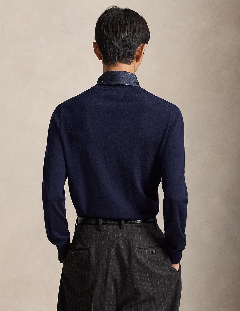 Suéter cuello redondo para hombre 2