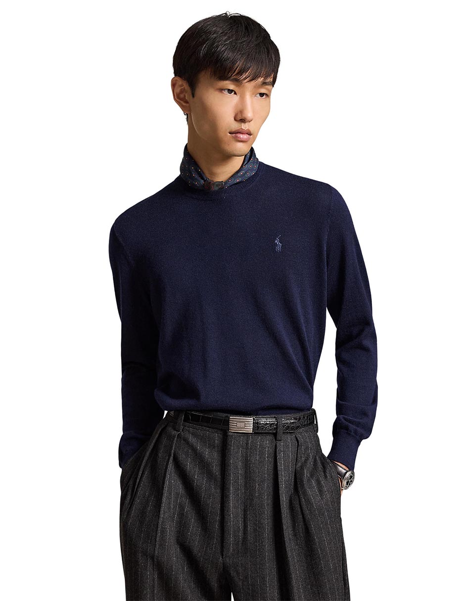 Suéter cuello redondo para hombre 5