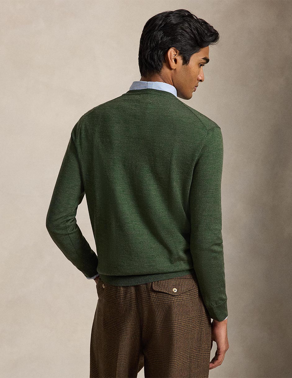 Suéter cuello redondo para hombre 2