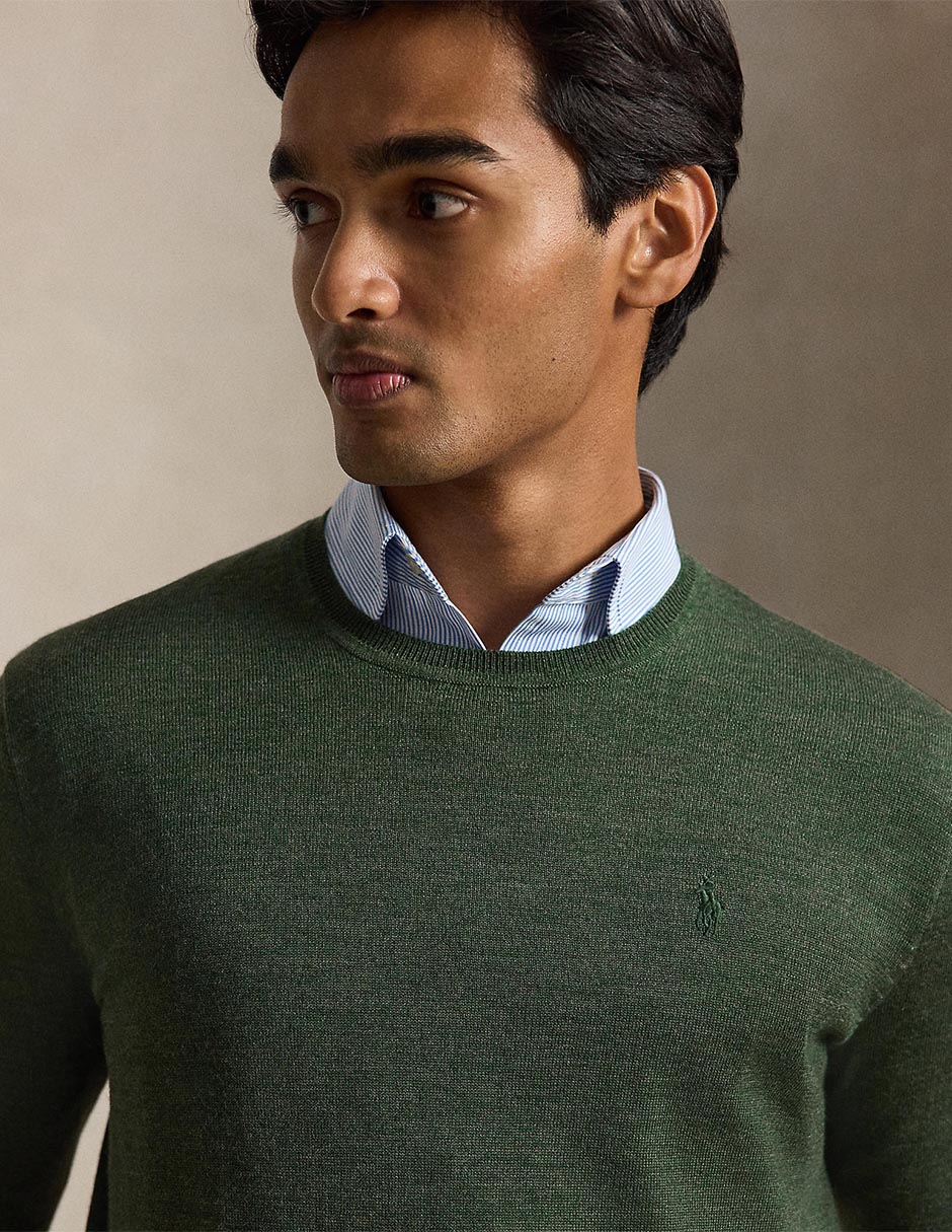 Suéter cuello redondo para hombre 4