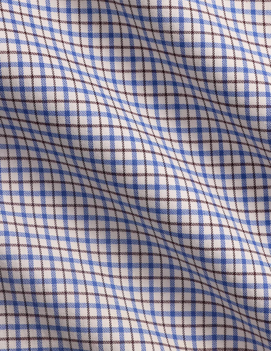 Camisa casual de algodón manga larga para hombre 8