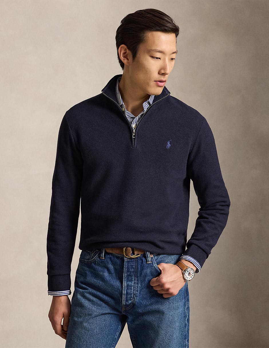 Suéter cuello alto para hombre Suéter cuello alto para hombre