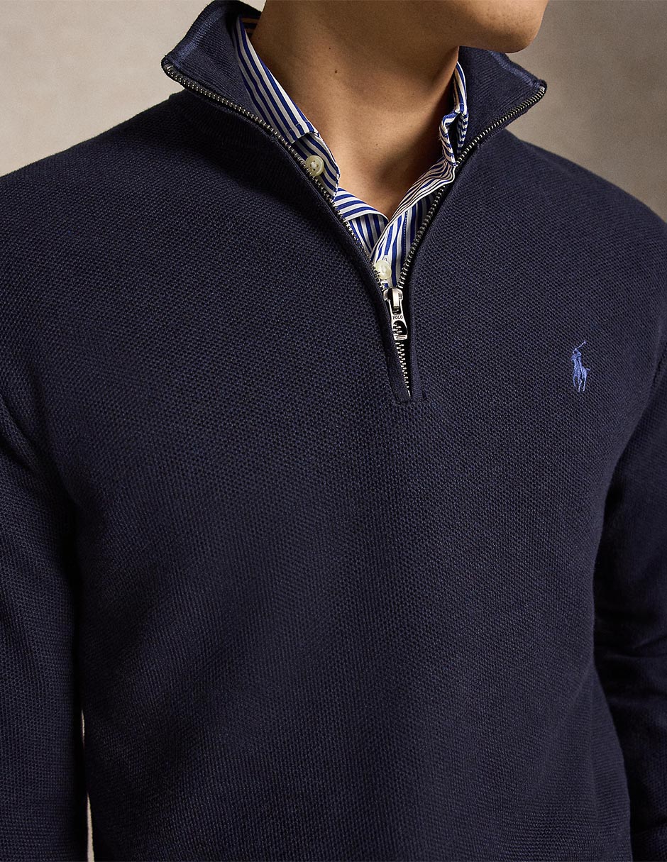 Suéter cuello alto para hombre 4