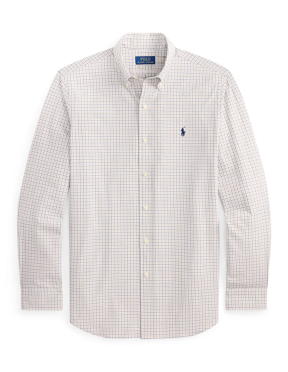 Camisa casual de algodón manga larga para hombre 3