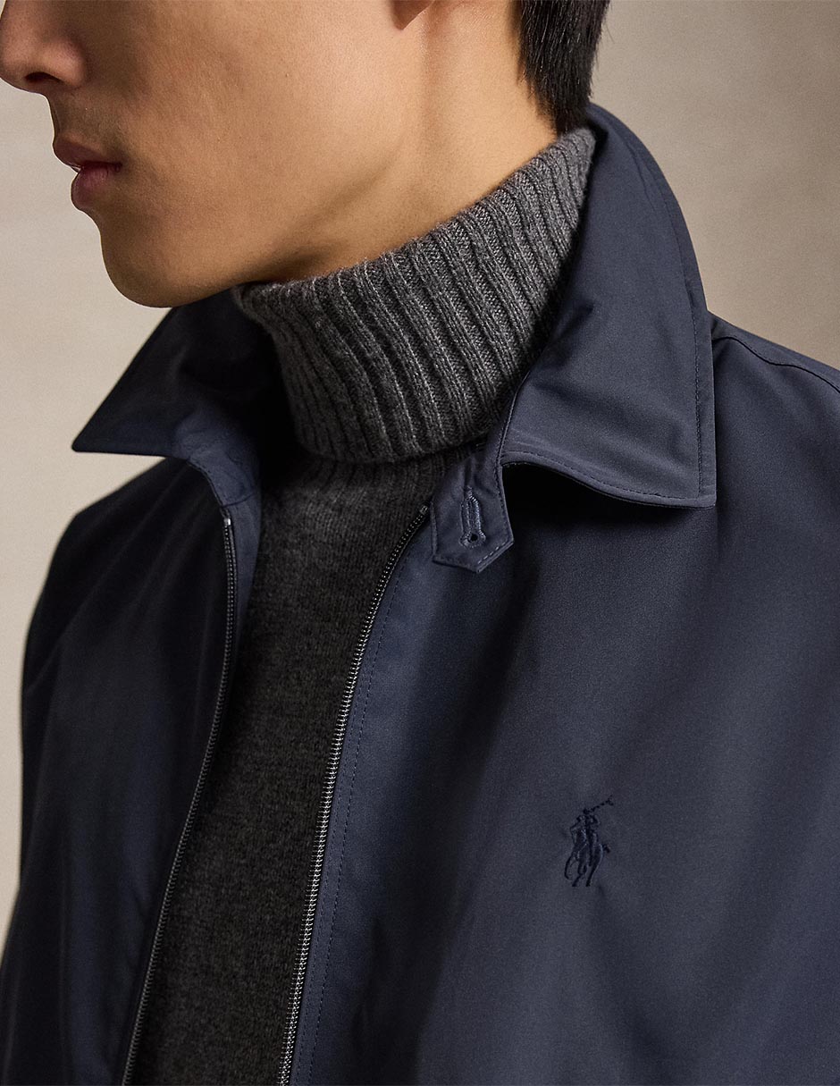 Chamarra casual con bolsillos para hombre