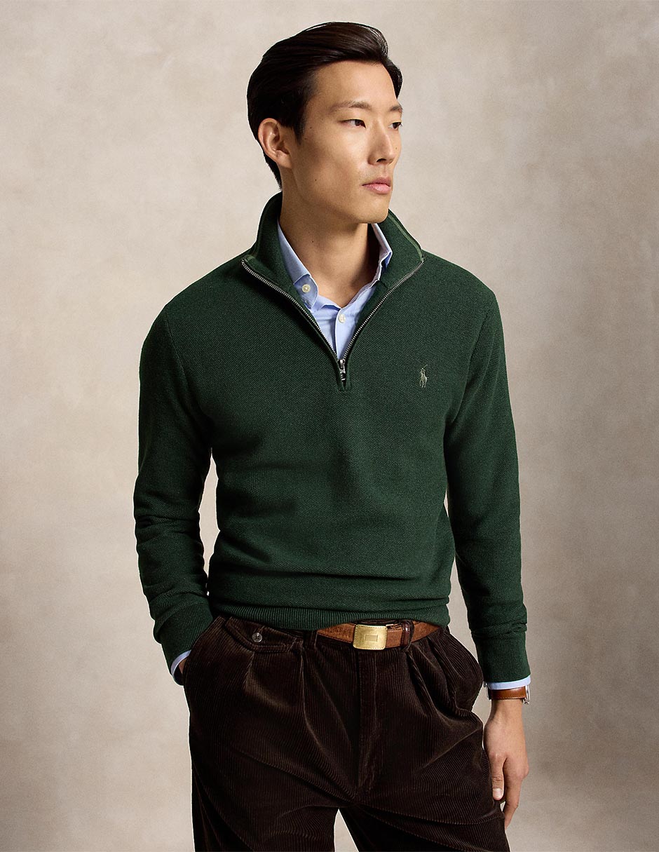 Suéter cuello alto para hombre Suéter cuello alto para hombre