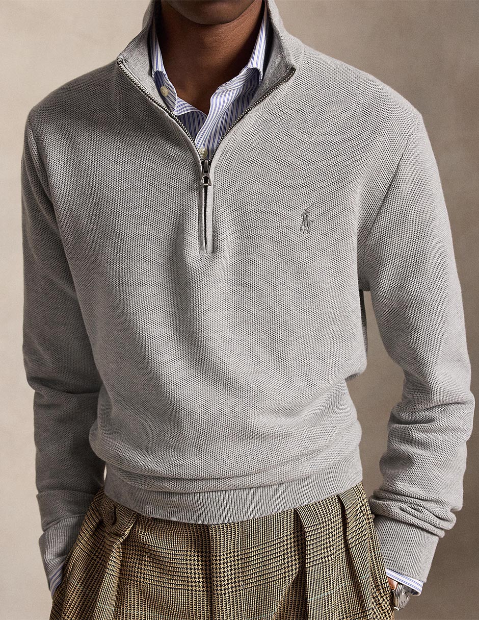 Suéter cuello alto para hombre 4