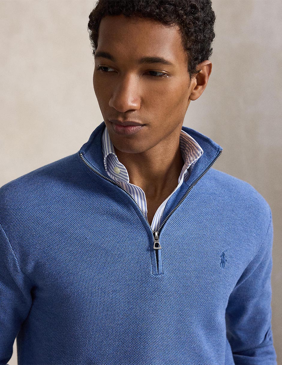 Suéter cuello alto para hombre 4