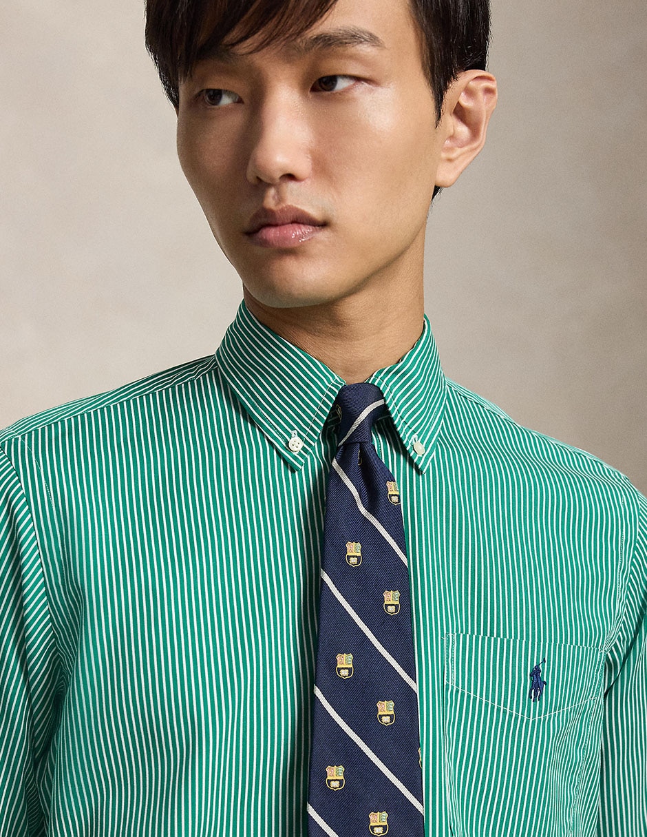 Camisa casual de algodón manga larga para hombre 3
