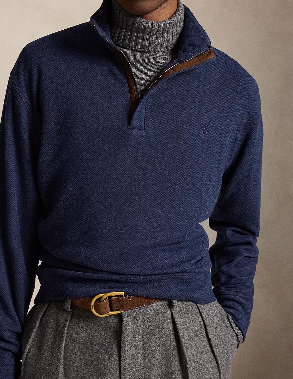 Suéter cuello alto para hombre 2
