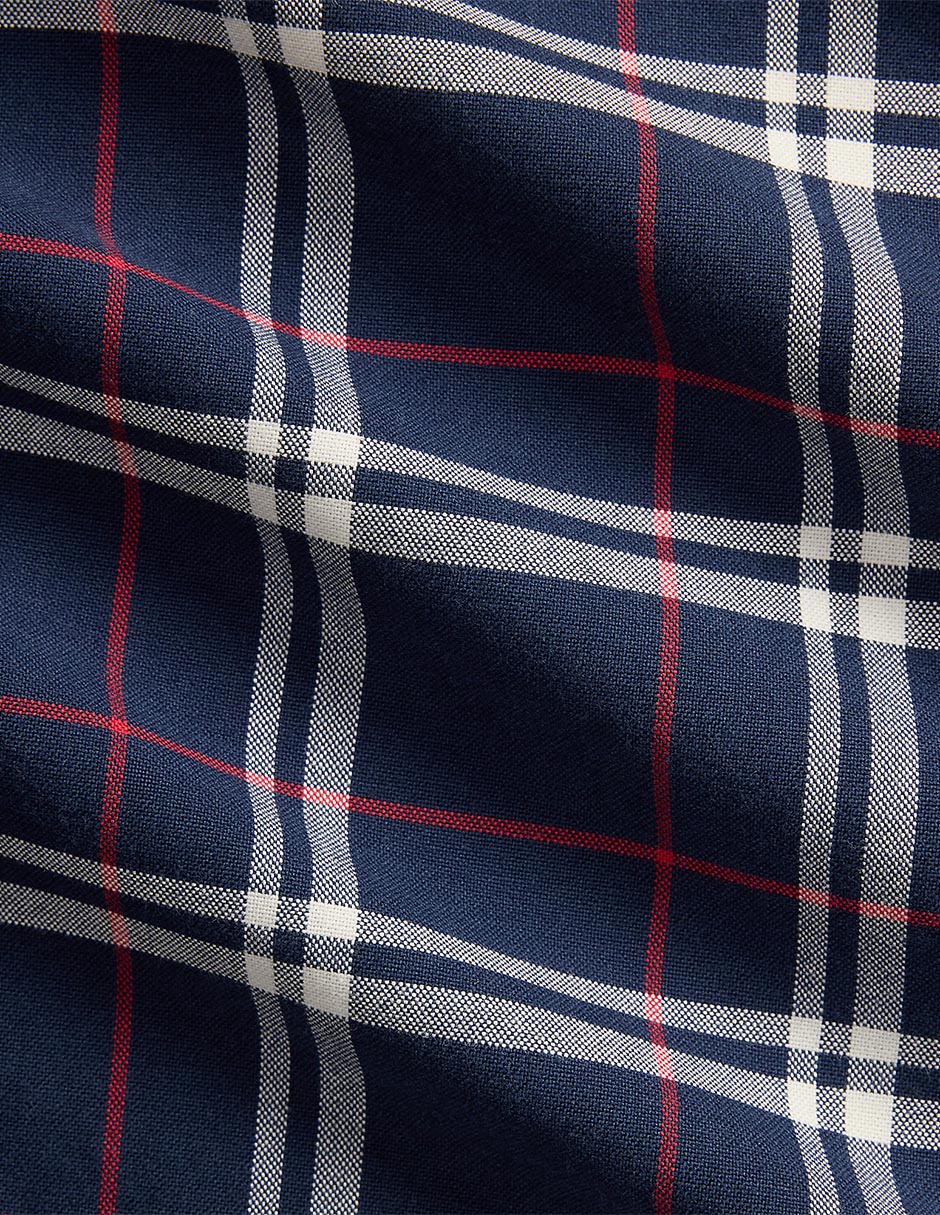 Camisa business casual de algodón manga larga para hombre 3