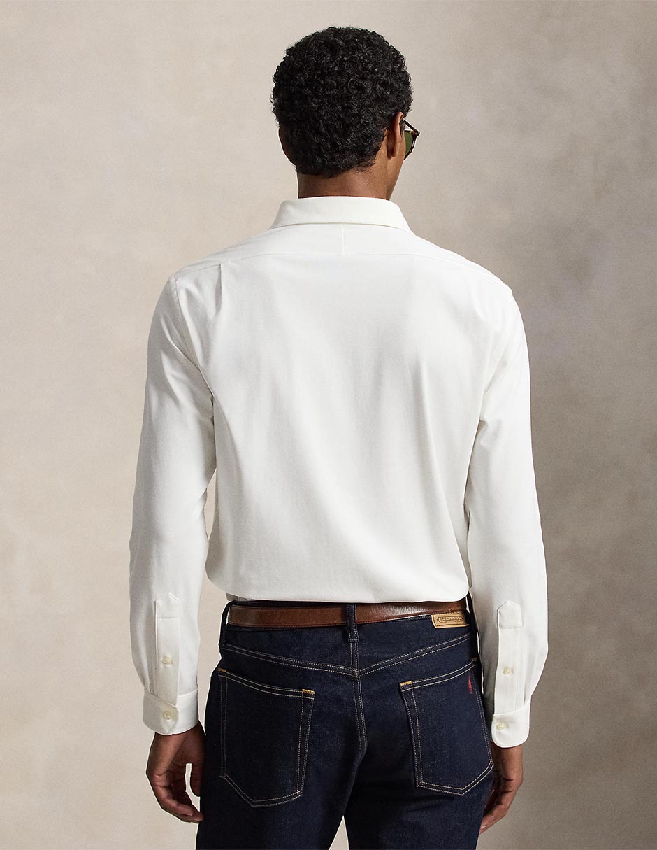 Camisa casual de algodón manga larga para hombre 8