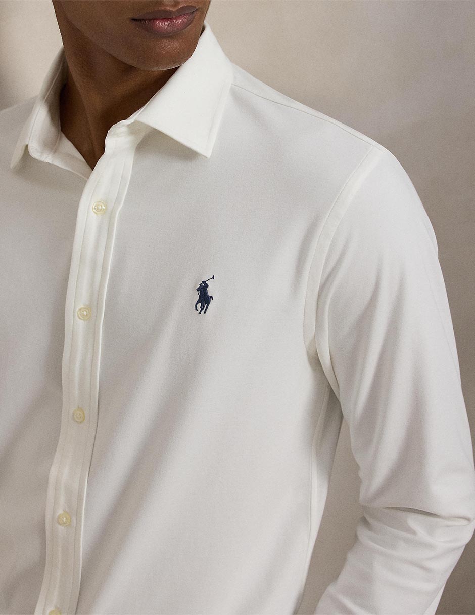 Camisa casual de algodón manga larga para hombre 2
