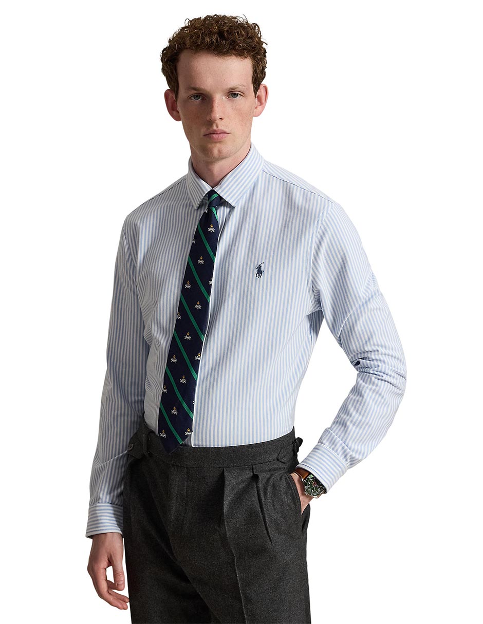 Camisa casual de algodón manga larga para hombre 2