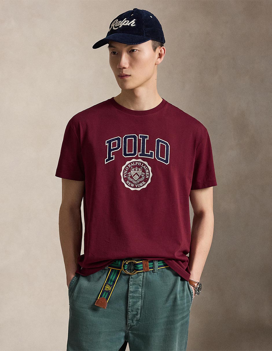 Playera cuello redondo para hombre