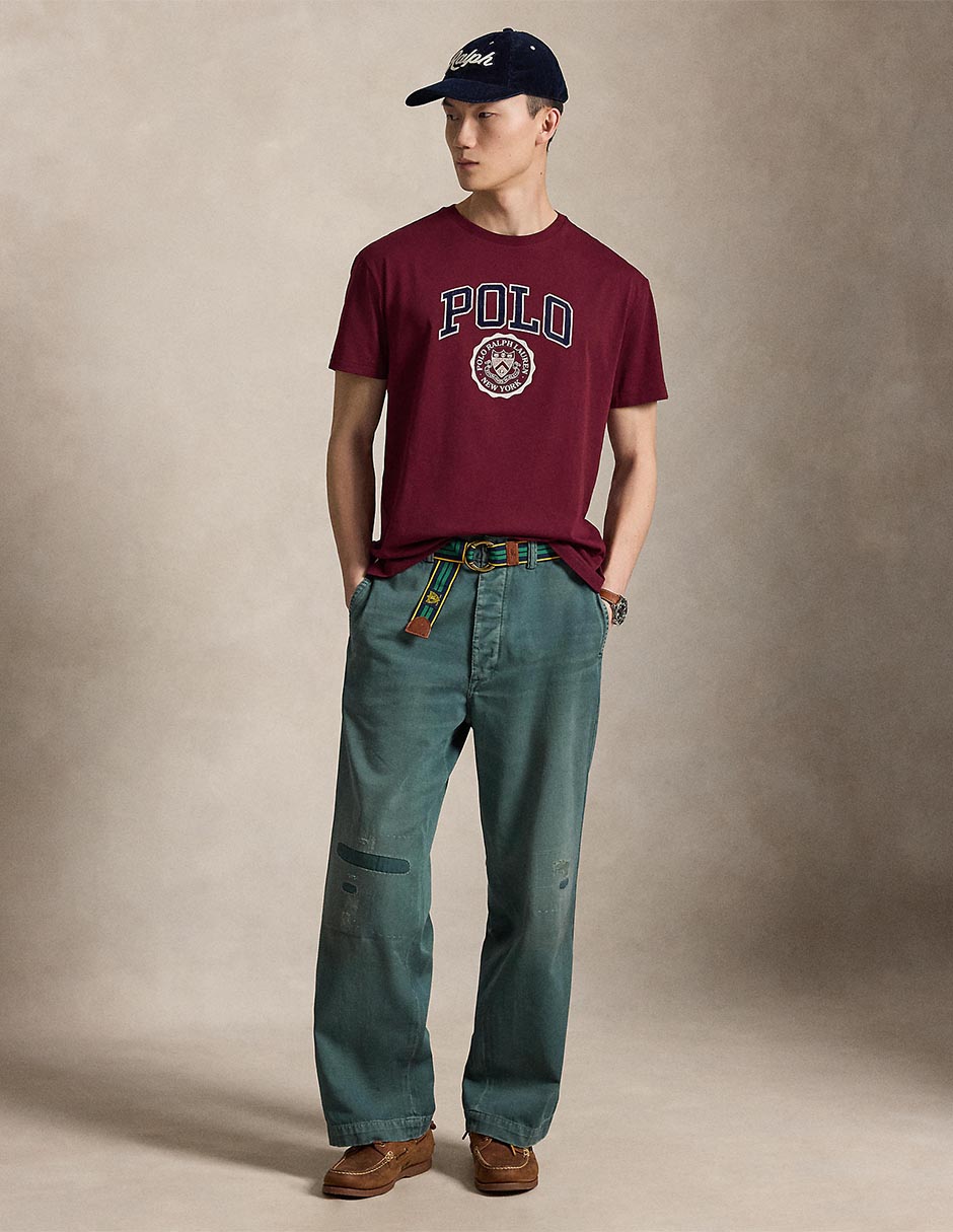 Playera cuello redondo para hombre 4
