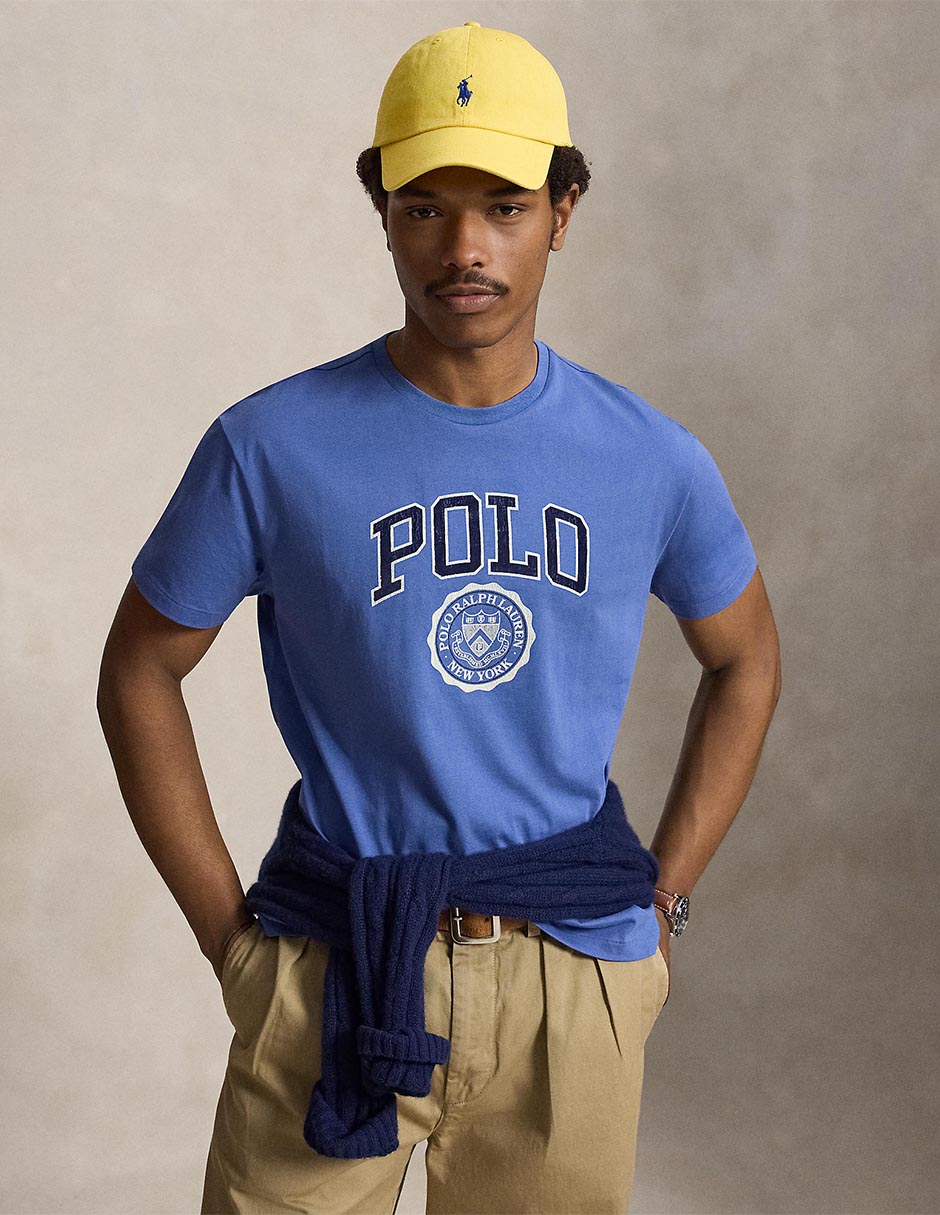 Playera cuello redondo para hombre