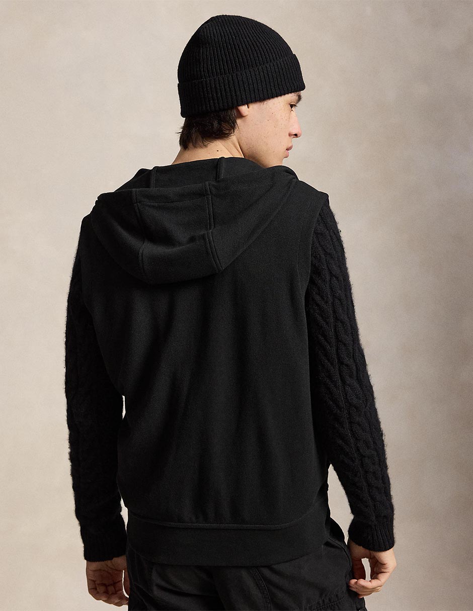 Chaleco con capucha para hombre 7